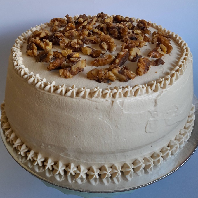 Coffee and Walnut Cake