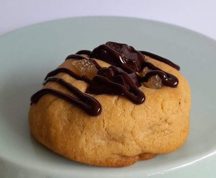 Dark Chocolate Ginger Biscuits