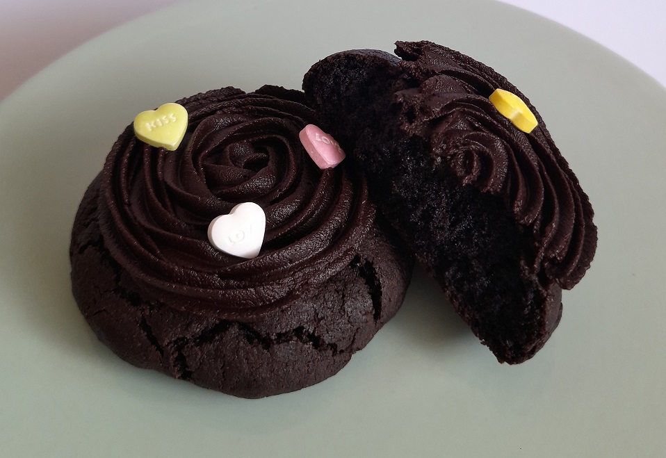 Valentine's Ganache Biscuits